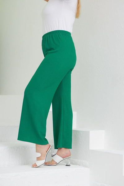 Maxi Spring Ripped Trousers - Grün