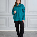 Sweatjacke Daily - Petrol – Petrol