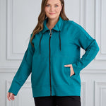 Sweatjacke Daily - Petrol – Petrol