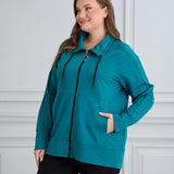 Sweatjacke Daily - Petrol – Petrol
