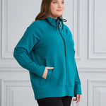 Sweatjacke Daily - Petrol – Petrol