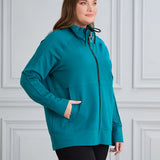 Sweatjacke Daily - Petrol – Petrol
