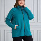 Sweatjacke Daily - Petrol – Petrol