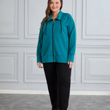 Sweatjacke Daily - Petrol – Petrol
