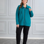 Sweatjacke Daily - Petrol – Petrol