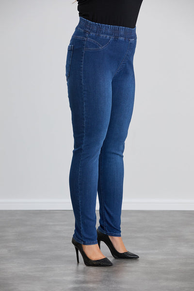 Jeggings - Blau