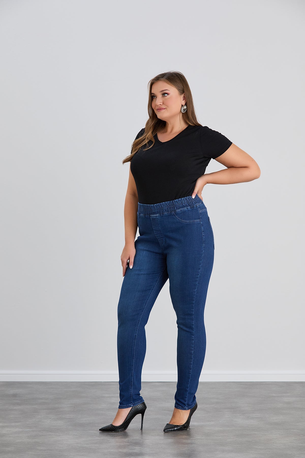 Jeggings - Blau