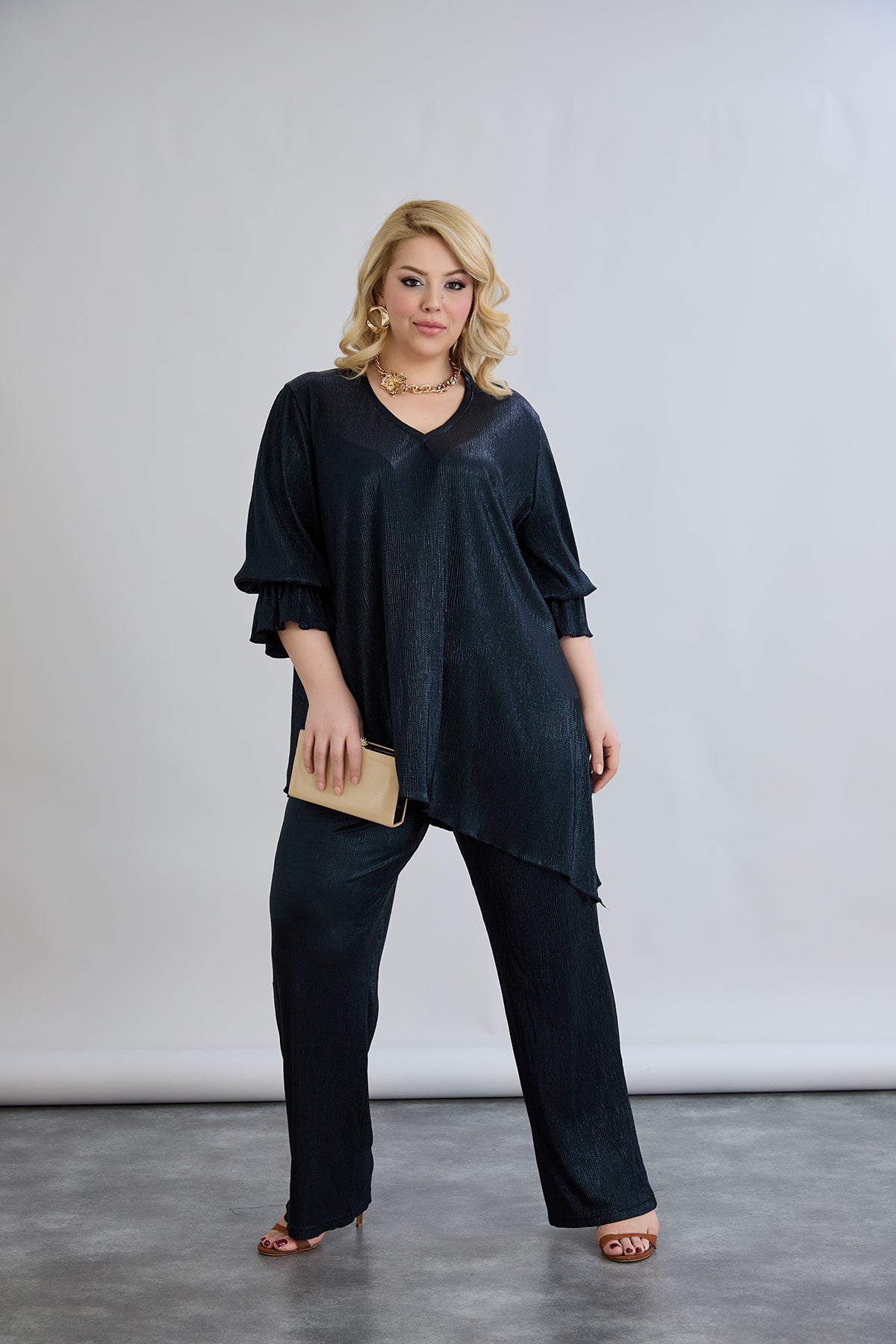 Formales 2-teiliges Set mit Luxus-Effekt