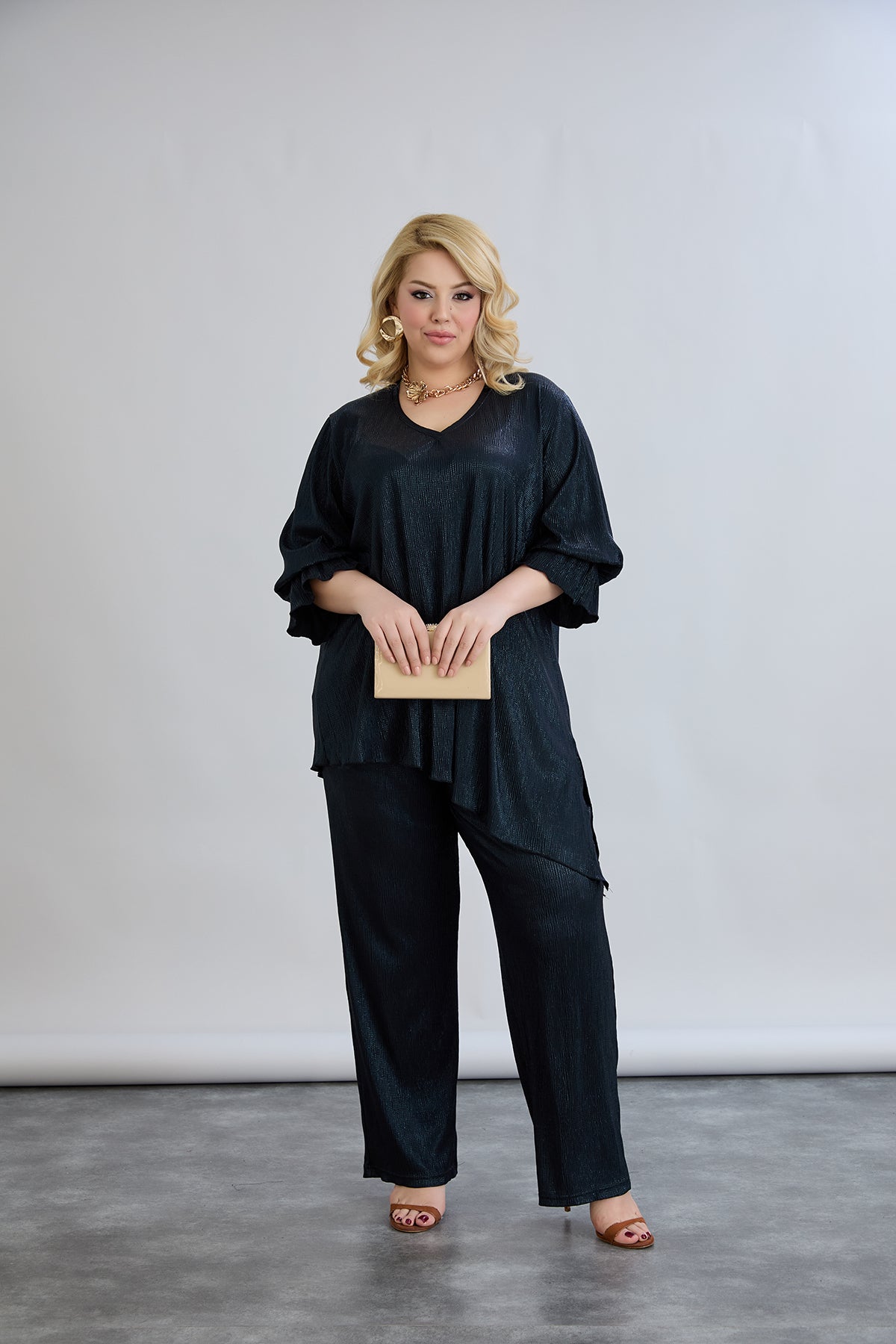 Formales 2-teiliges Set mit Luxus-Effekt