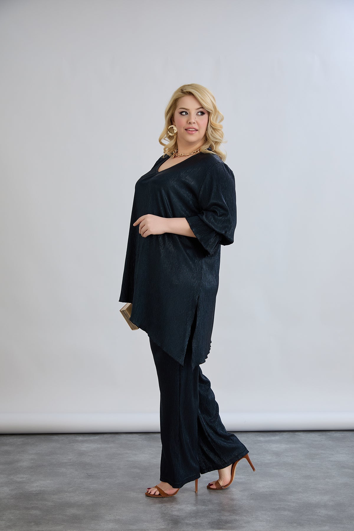 Formales 2-teiliges Set mit Luxus-Effekt