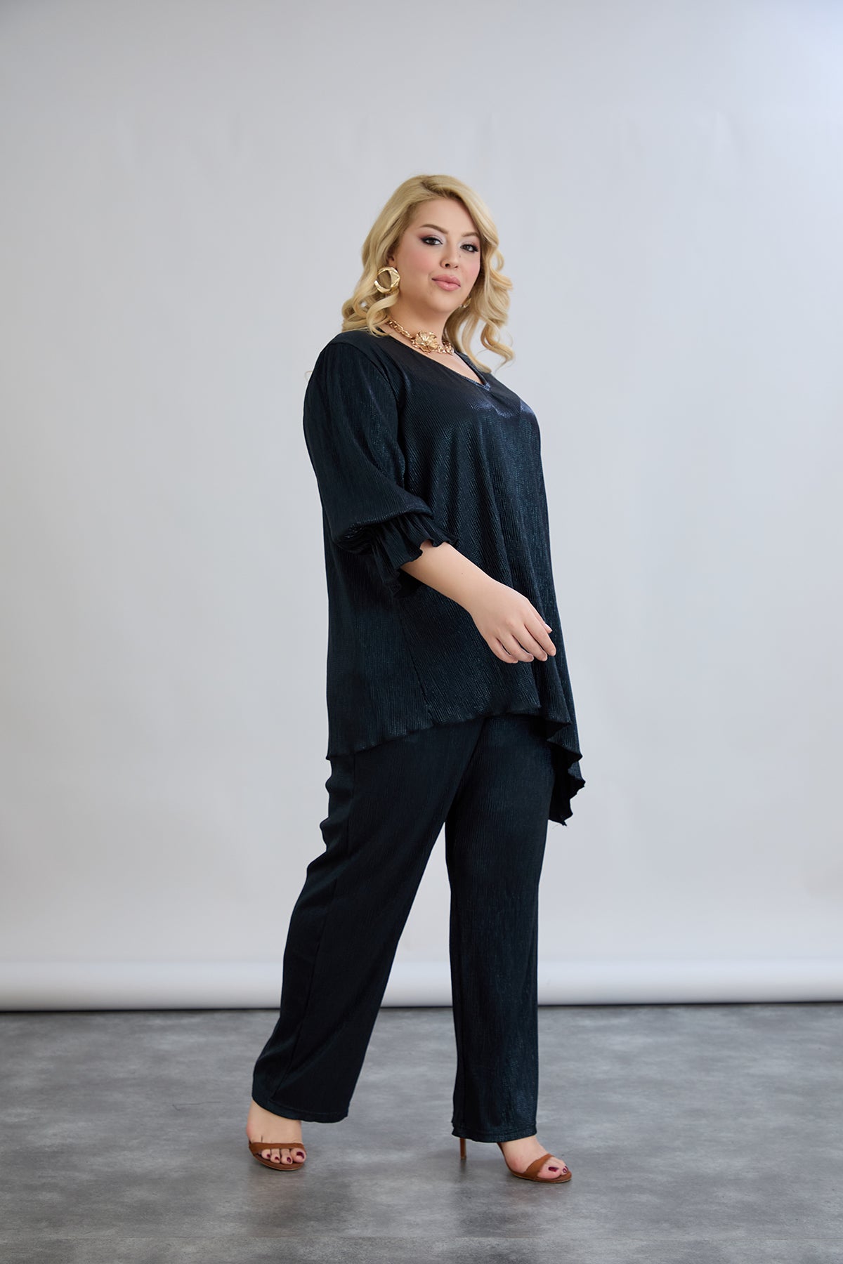 Formales 2-teiliges Set mit Luxus-Effekt