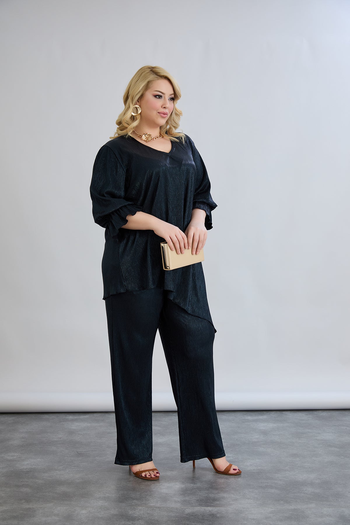 Formales 2-teiliges Set mit Luxus-Effekt