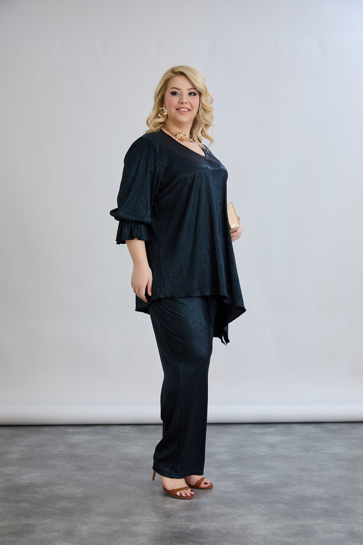 Formales 2-teiliges Set mit Luxus-Effekt