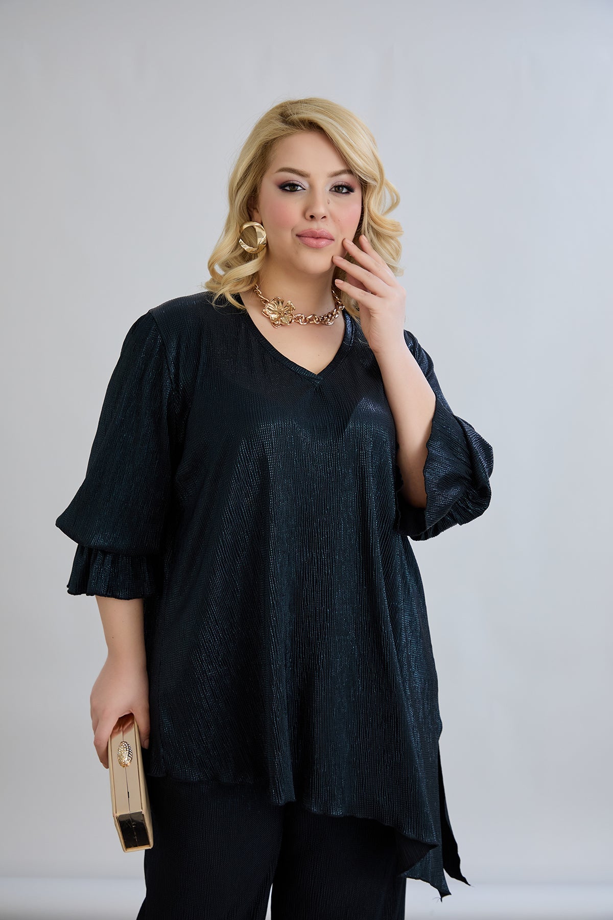 Formales 2-teiliges Set mit Luxus-Effekt