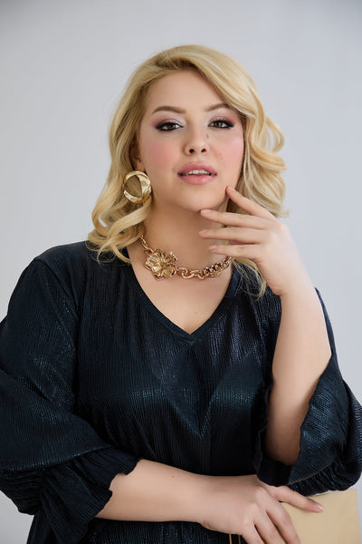 Formales 2-teiliges Set mit Luxus-Effekt