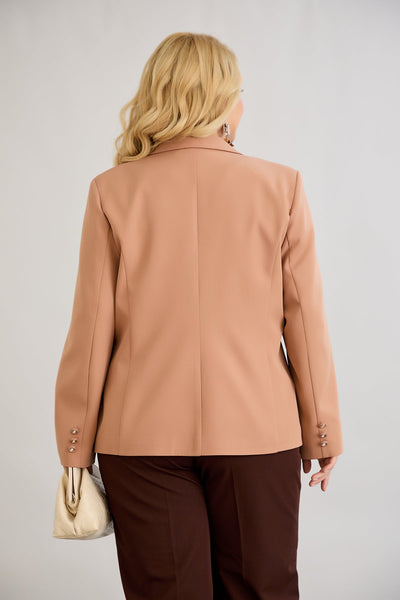 Elegante und moderne Jacke mit Futter - Orange