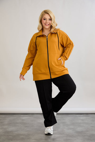 Sweatjacke Daily - Gelb