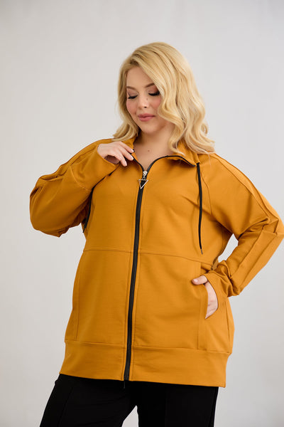 Sweatjacke Daily - Gelb