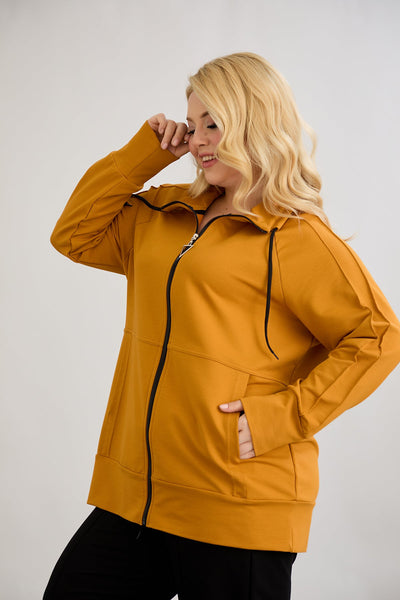 Sweatjacke Daily - Gelb