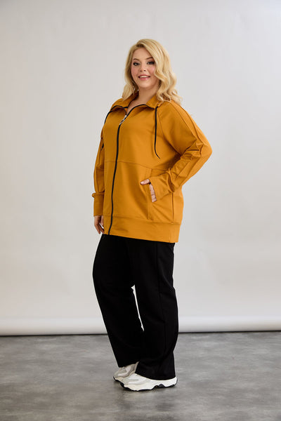 Sweatjacke Daily - Gelb