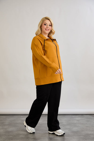 Sweatjacke Daily - Gelb