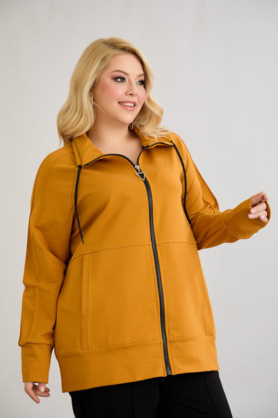 Sweatjacke Daily - Gelb