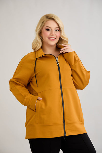 Sweatjacke Daily - Gelb