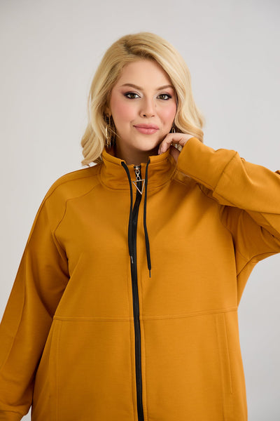 Sweatjacke Daily - Gelb