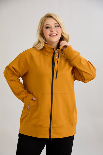 Sweatjacke Daily - Gelb