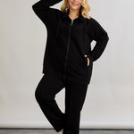 Sweatjacke Daily - Schwarz – Schwarz