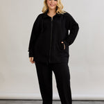 Sweatjacke Daily - Schwarz – Schwarz