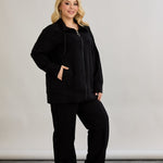 Sweatjacke Daily - Schwarz – Schwarz