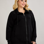Sweatjacke Daily - Schwarz – Schwarz