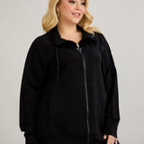 Sweatjacke Daily - Schwarz – Schwarz