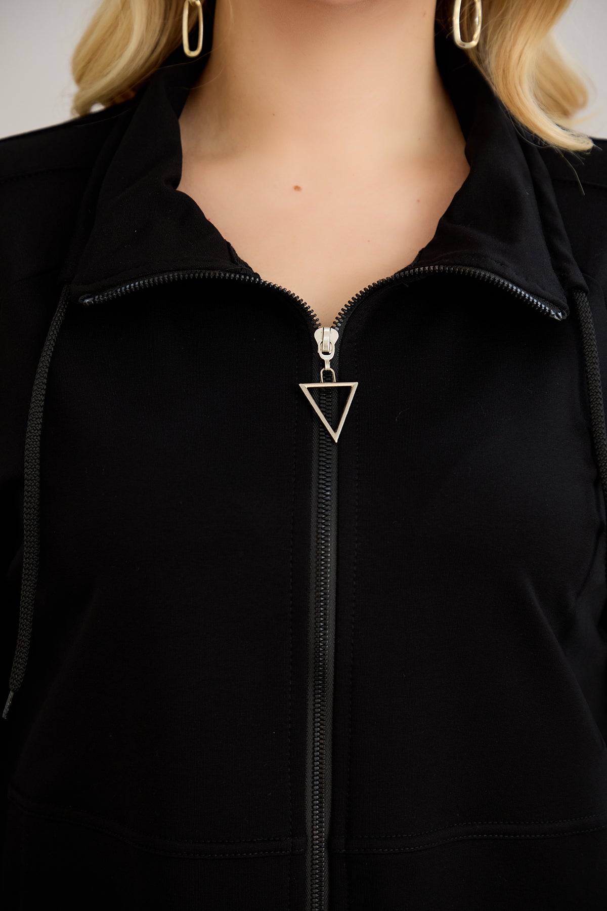 Sweatjacke Daily - Schwarz – Schwarz