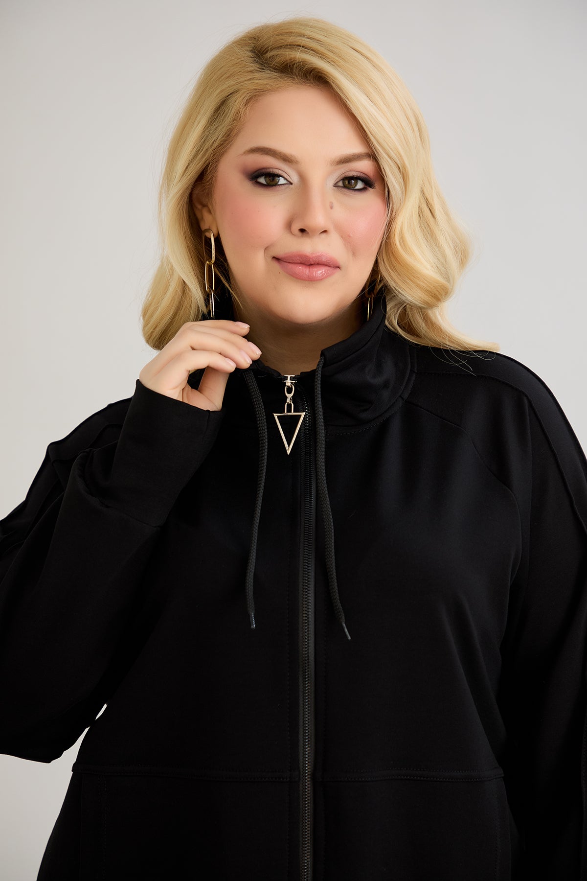 Sweatjacke Daily - Schwarz – Schwarz
