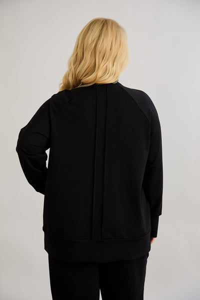 Sweatjacke Daily - Schwarz
