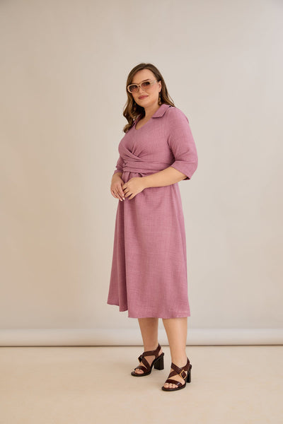 Kleid mit attraktivem Design - Rosenpelz