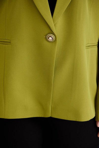 Elegante und moderne Jacke mit Futter - Pistazie