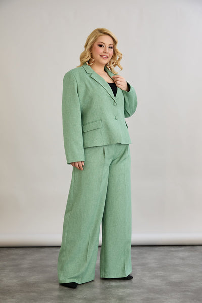Moderne Kurzjacke  - Grün