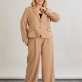 Moderne kurze Jacke - Mocca – Mocca