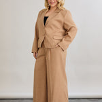 Moderne kurze Jacke - Mocca – Mocca