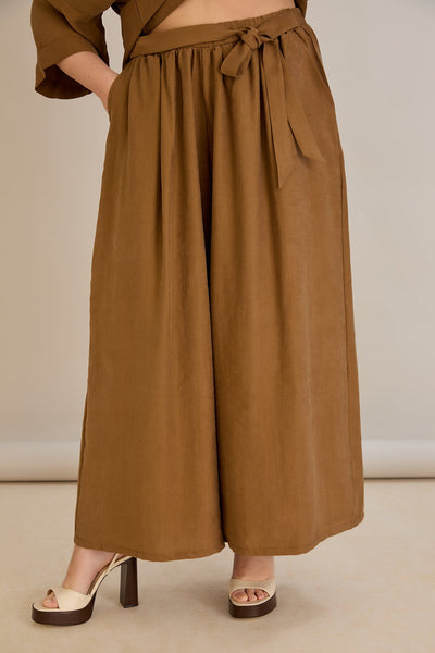 Set aus Tencel 2-teilig Hose + Hemd - 10593