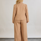 Moderne kurze Jacke - Mocca – Mocca