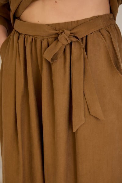 Set aus Tencel 2-teilig Hose + Hemd - 10593