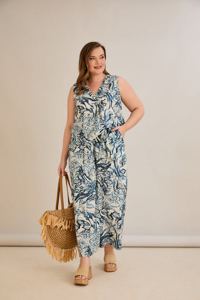 Set aus 2 Teilen: Hose + Top - 10750