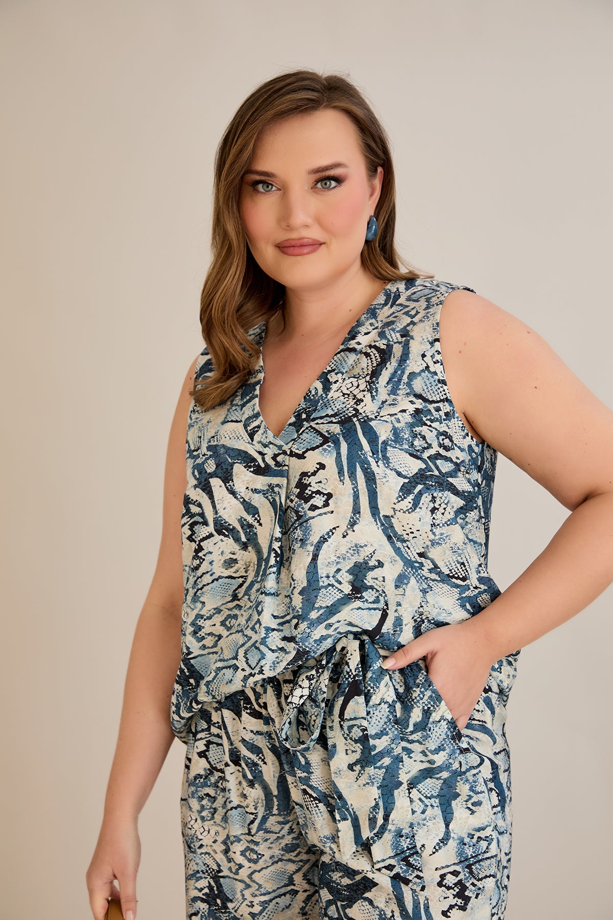 Set aus 2 Teilen: Hose + Top - 10750