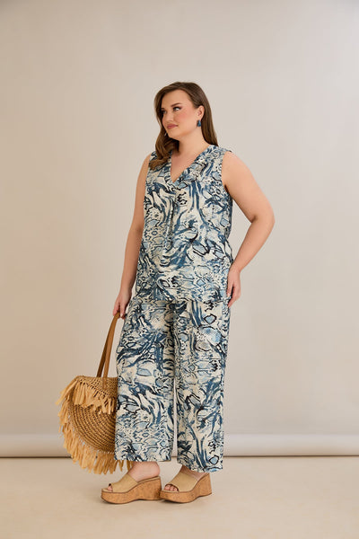 Set aus 2 Teilen: Hose + Top - 10750