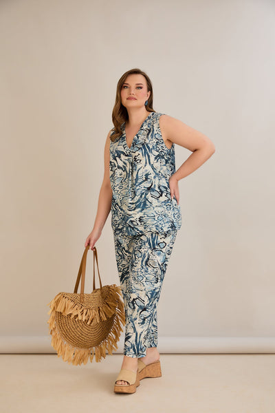 Set aus 2 Teilen: Hose + Top - 10750