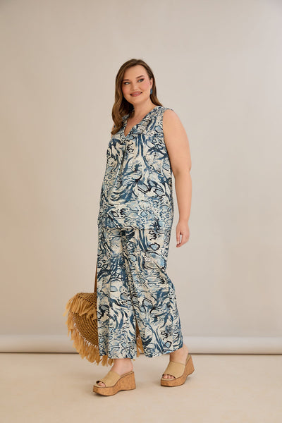 Set aus 2 Teilen: Hose + Top - 10750